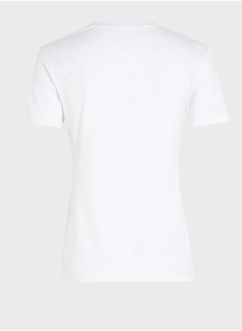 Calvin Klein Jeans Crew Neck Logo T-Shirt