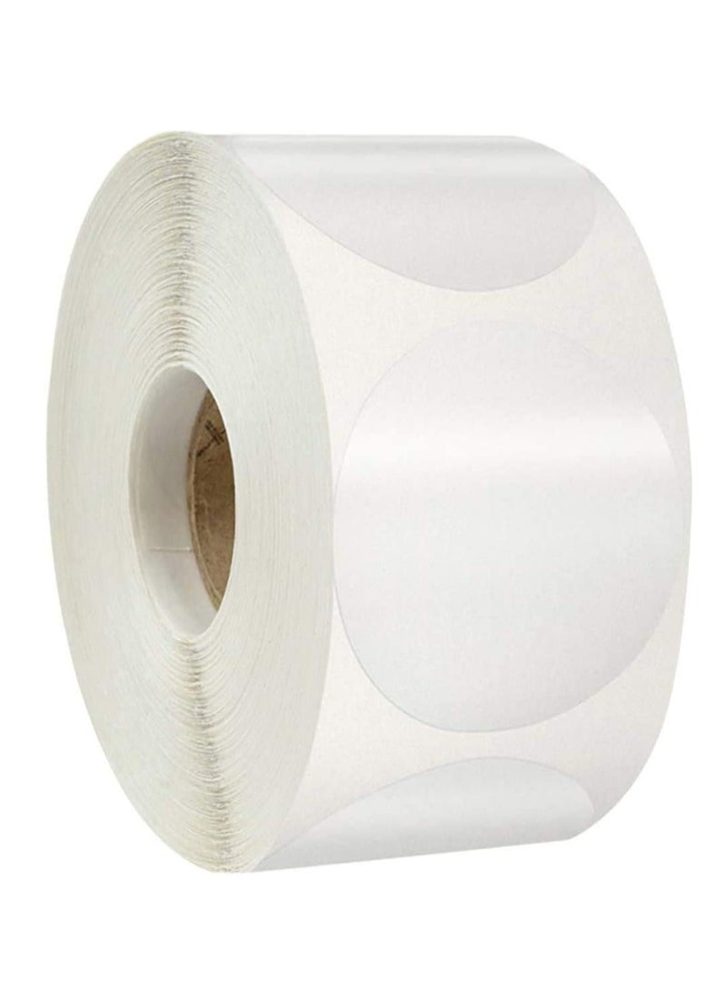 بريميفي 500 قطعة من ملصقات الختم الشفافة مقاس 1 بوصة - Image 1