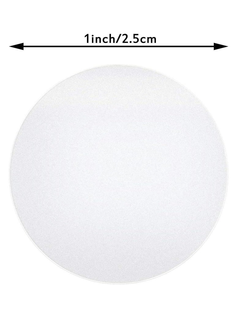 بريميفي 500 قطعة من ملصقات الختم الشفافة مقاس 1 بوصة - Image 2