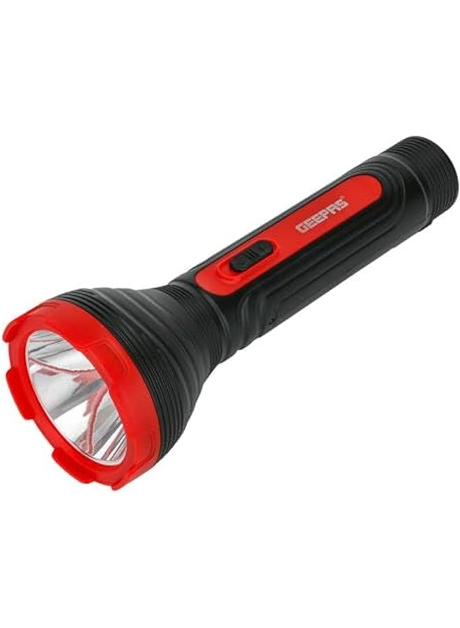 جيباس GFL51090 مصباح يدوي LED قابل لإعادة الشحن بضوء أبيض ساطع وبارد ومحمول - Image 1