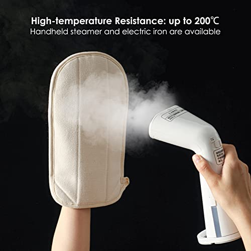 SHIMOYAMA Garment Steamer Glove, 1 Pack, Ironing Glove, Large Anti Steam Glove, Heat Resistant Mitt, Garment Steamer Accessories for Clothes - Image 4