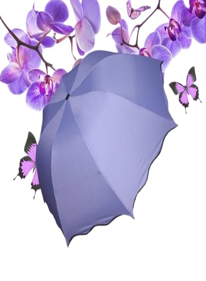 KEKEMI 3 Fold Manual Printed Sun & Rain Umbrella for Men & Women (Pack of 1) - Image 1