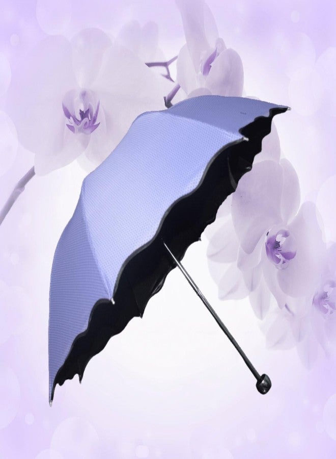 KEKEMI 3 Fold Manual Printed Sun & Rain Umbrella for Men & Women (Pack of 1) - Image 2