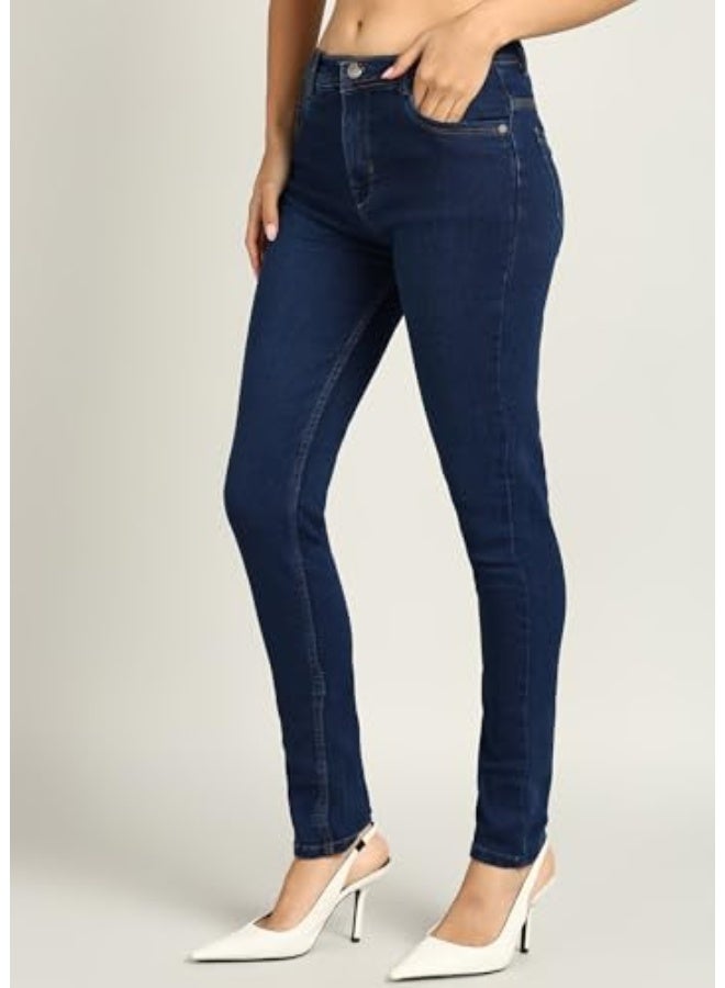 Nifty Women's Denim Slim Fit High Waist Jeans - Image 3