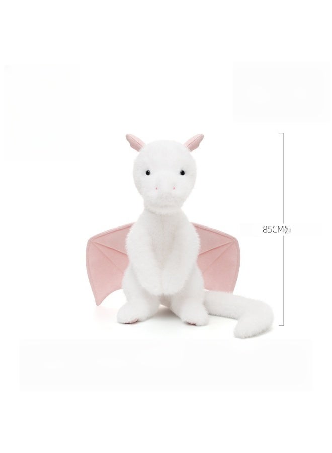 Jooki Welsh Dragon Cub PP Cotton Plush Toy, Cute Christmas Soothing Pillow, Doll Gift (85cm including tail) - Image 3