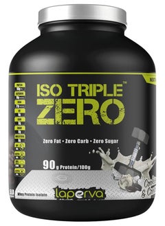 laperva Iso Triple Zero Next Generation Whey Protein, Cookies and Cream, 5 LB