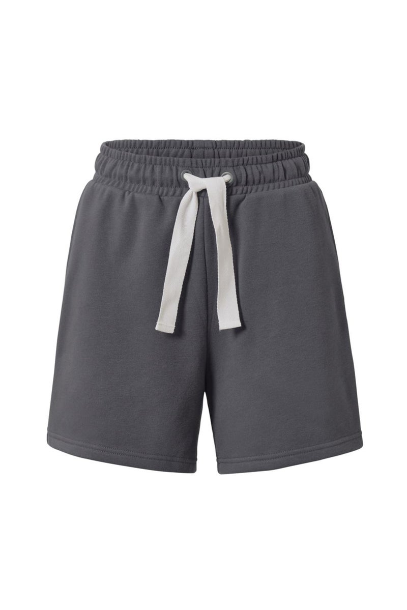 Tchibo Women Sportswear Fit Training Sweat Shorts, Grey - Image 2