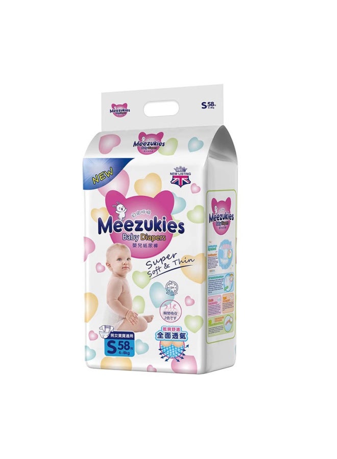 Meezukies Light and Breathable Diaper Pull-Up Pants for Male and Female Babies Special Baby Nb Size Diapers Wholesale - Image 5