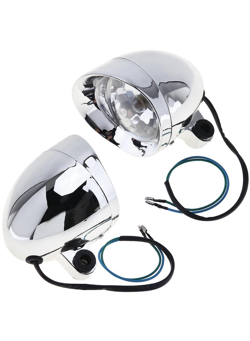 general Motorcycle Accessories Universal Auxiliary Spotlight Retrofit Universal Retro Installation Auxiliary Fog Light Spotlight - Image 3