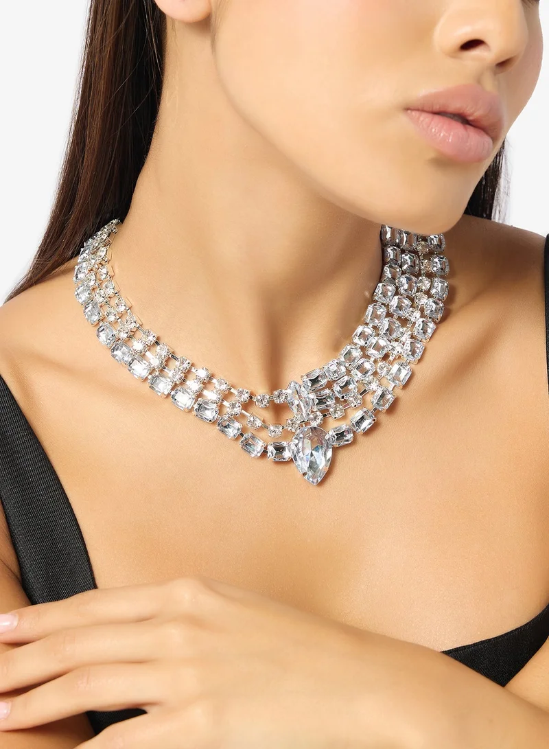 Ella Limited Edition Diamonte Rhinestone Necklace