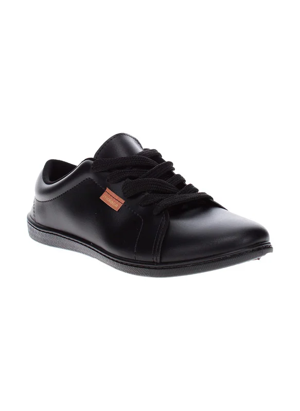 موليكا Moleca Ladies Closed/Flat Shoes Black | Made In Brazil