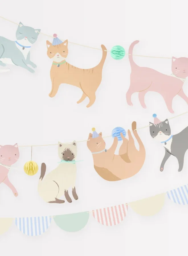 ميري ميري Cute Kittens Garland