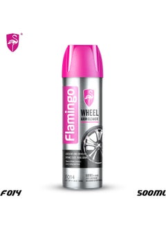 FLAMINGO Flamingo Ultimate Wheel & Rim Cleaner Spray Loosens And Dissolve Brake Dust , Road Grime 500ML F014  - Image 1