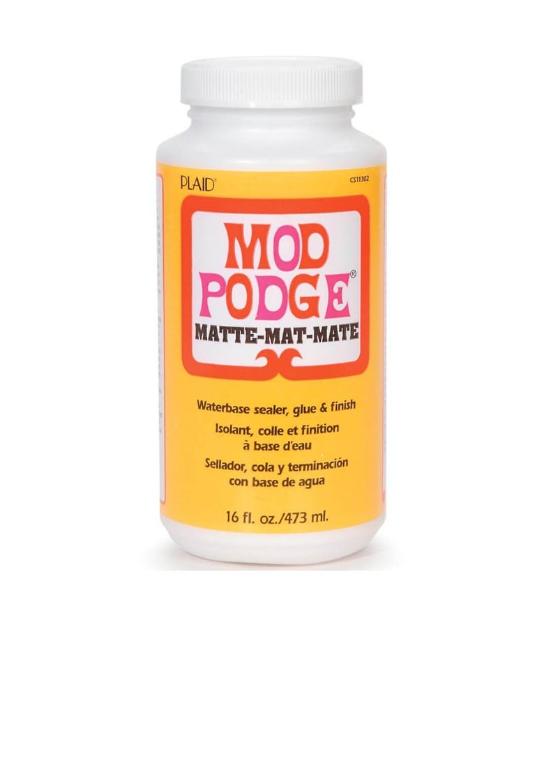 PLAID Mod Podge Matte Finish 16oz - Image 2