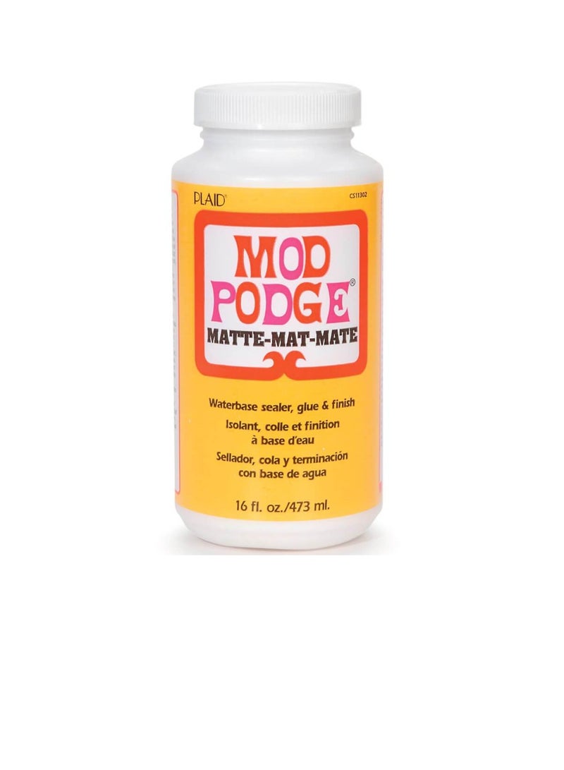 PLAID Mod Podge Matte Finish 16oz - Image 3