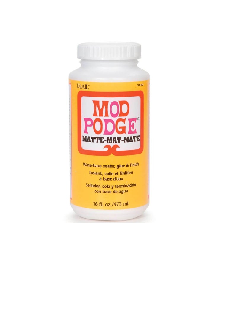 PLAID Mod Podge Matte Finish 16oz - Image 1