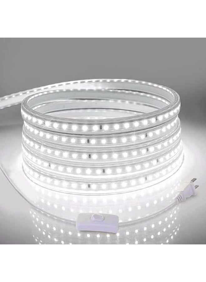 ESNCO أضواء شريط LED بطول 50 متر (220 فولت) للاستخدام الداخلي والخارجي مقاومة للماء IP68 أضواء شريط زخرفية - Image 2