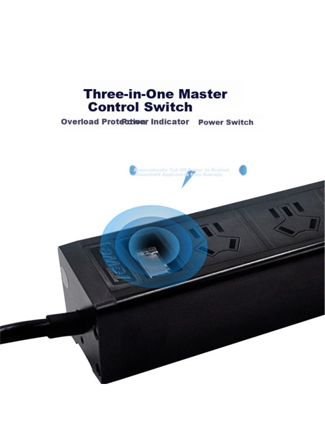 Towe Lightning Protection Socket Pdu Surge Protector Power Strip Anti-surge Overvoltage Protector Apz-1026s - Image 2