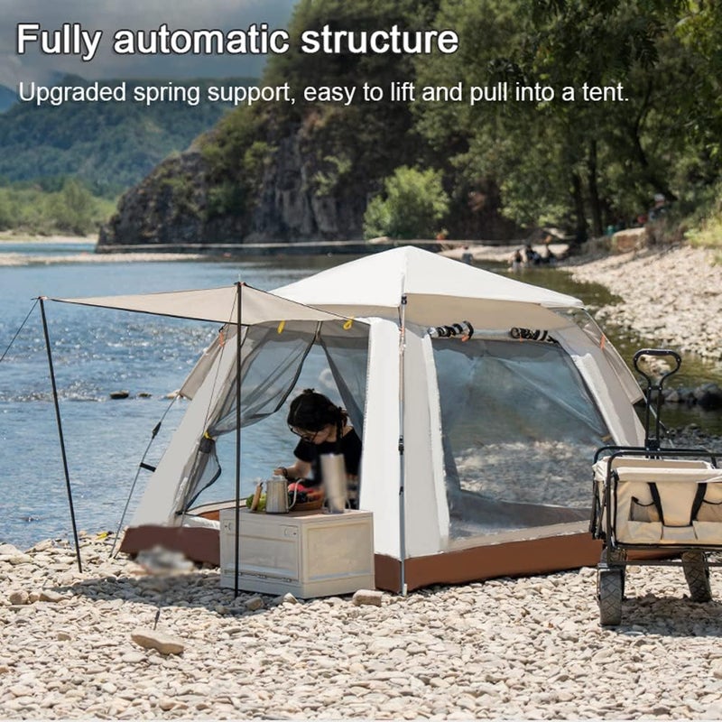 Outdoor Automatic Quick-Opening Camping Tent - Portable Rainproof and Sunshine-proof Shelter - Image 2