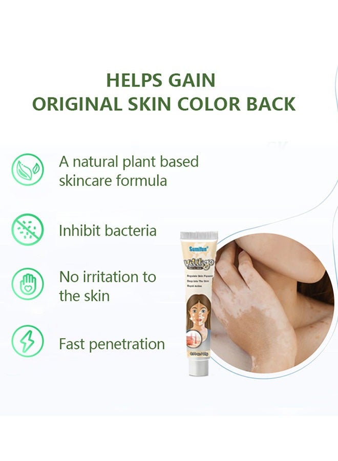 سوميفون كريم دعم بشرة البهاق - يعزز مظهر لون البشرة المتساوي والراحة (20 جرام) - Image 4