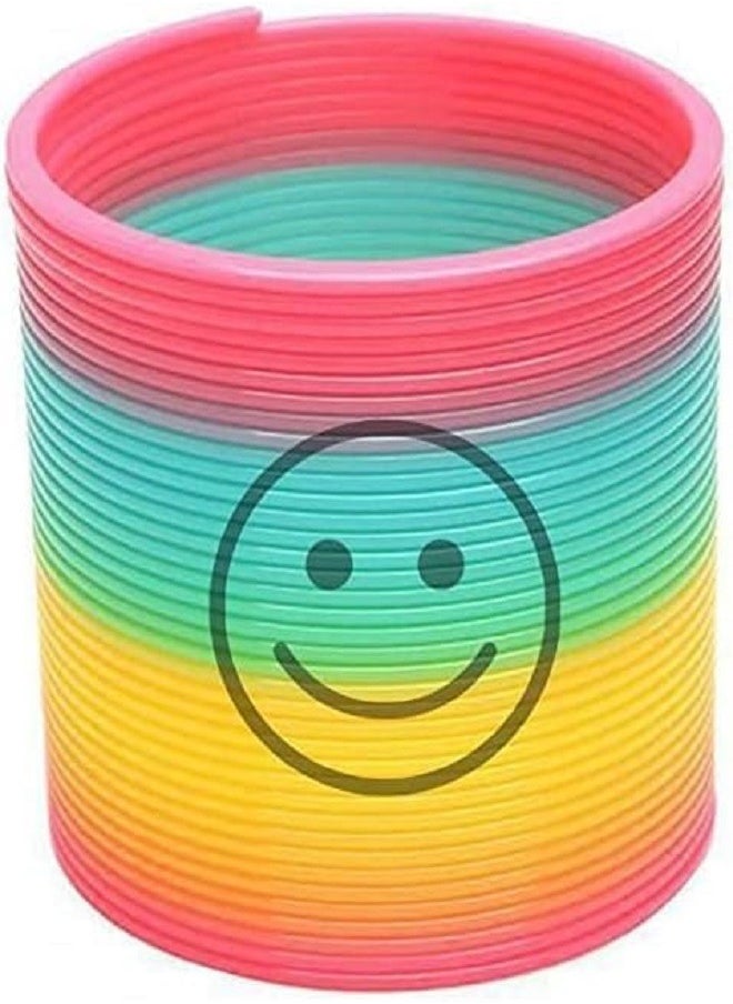 Generic 1 Pcs Rainbow Spring Toys, Spring Party Bag Fillers - Mini Smiling Rainbow Toys, Rainbow Smiley Games Spring Party Favors for Kids Boys Girls Party Favor Prizes  - Image 1