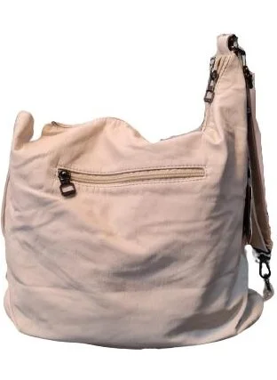 برشلونة Wash Leather Women's Shoulder and Backpack Bag