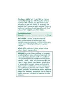 Jamieson Jamieson Melatonin 10 mg Maximum Strength Dual Action Timed Release Value Size, Gluten-Free , 100 Count  - Image 2