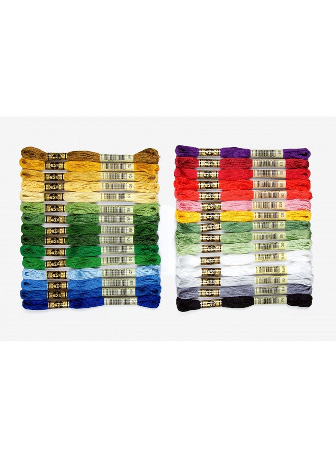 DMC Embroidery Floss Pack 8.7yd, Holiday Decor 30/Pkg - Image 1