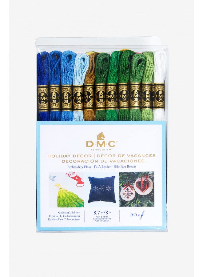 DMC Embroidery Floss Pack 8.7yd, Holiday Decor 30/Pkg - Image 4