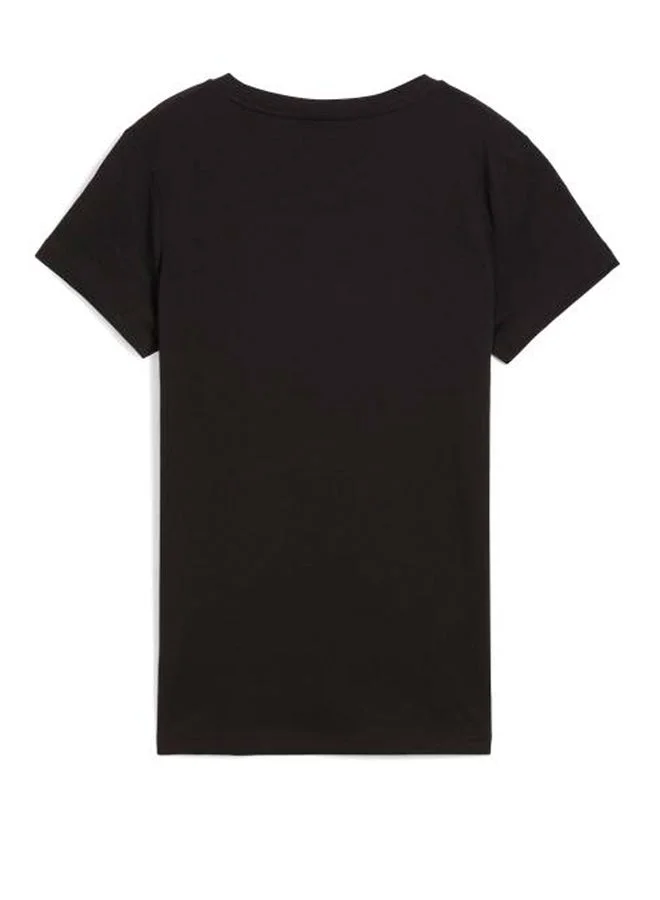 PUMA puma black ESS Small No. 1 Logo Tee for Women | Best Price UAE