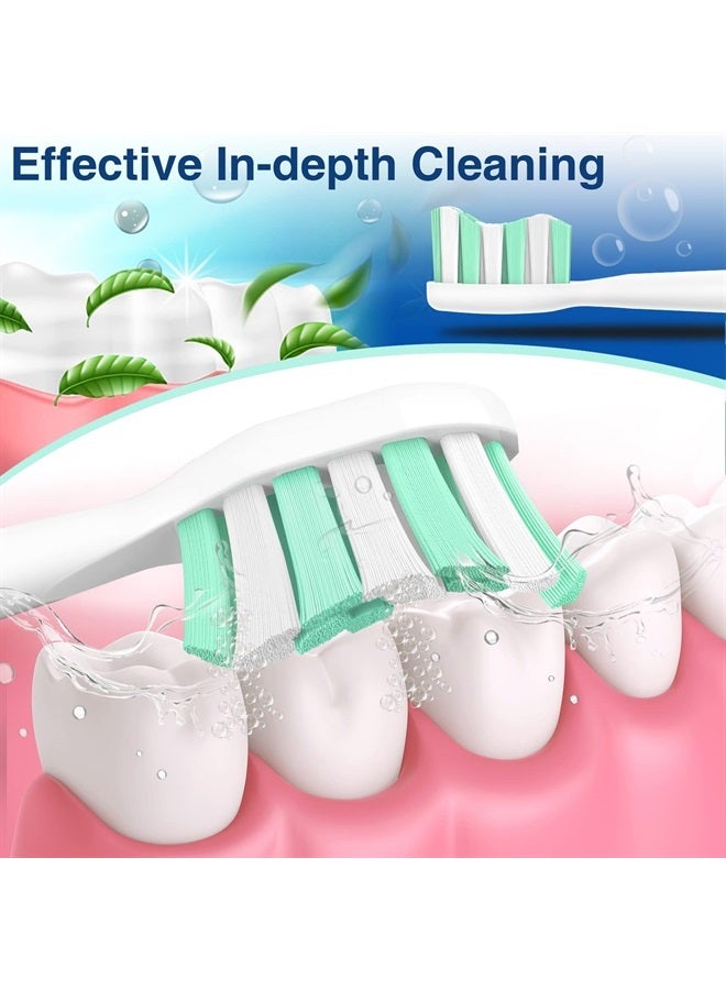 Aoremon Replacement Brush Heads for Philips Sonicare Electric Toothbrush 2 Series C1 C2 W2 A3, 10 Pack - Image 2