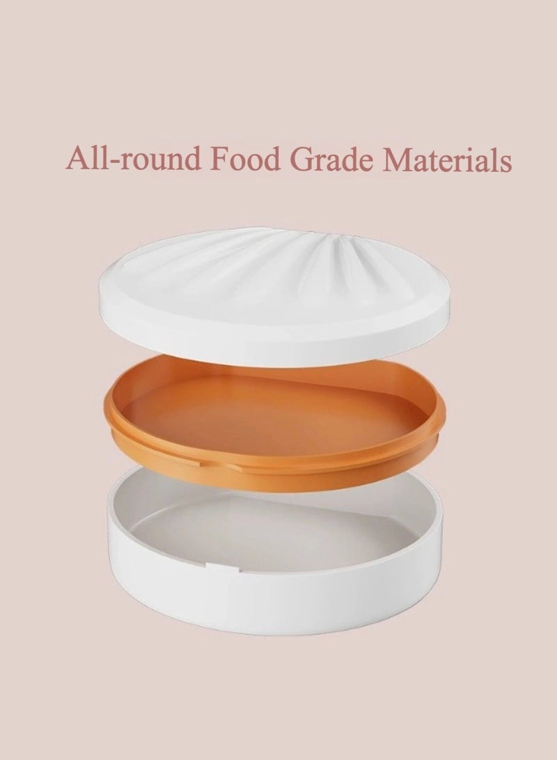 Orthodontic Retainer Box & Case for Dentures, Magnetic Closure Hinged Lid, Portable Slim Night Guard Case, Easy to Clean Aligner Case - Image 4