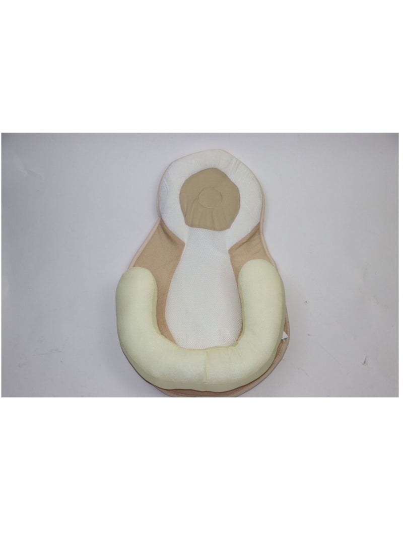 Newborn Sleeping Positioner Anti Roll Flat Head Pillow - Image 2