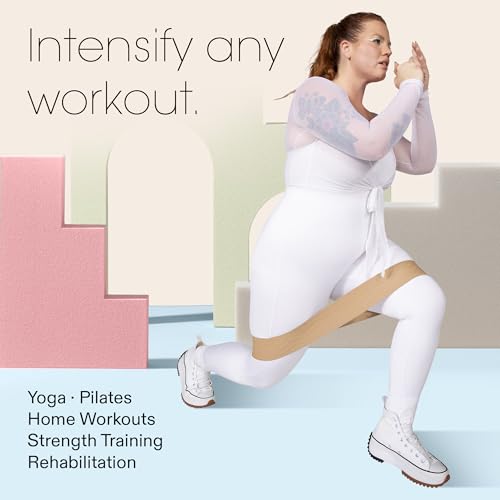 Bala Booty Bands Resistance Bands for Women & Men - Elastic Exercise Bands for Working Out - Wrist, Ankle, Legs & Booty Bands - Workout Resistance Bands for Yoga, Pilates, Strength Training - Image 4