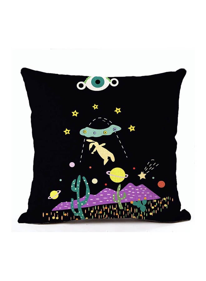 NIBEMINENT Space Pattern Decorative Cushion Cover Multicolour 45x45cm