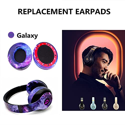 Koffmon Studio3.0 Replacement Earpads Studio2.0 Ear Pad Cushion Cover Compatible with Beats by Dr.Dre Studio 2& Studio 3 Over-Ear Headphones (Galaxy) - Image 5