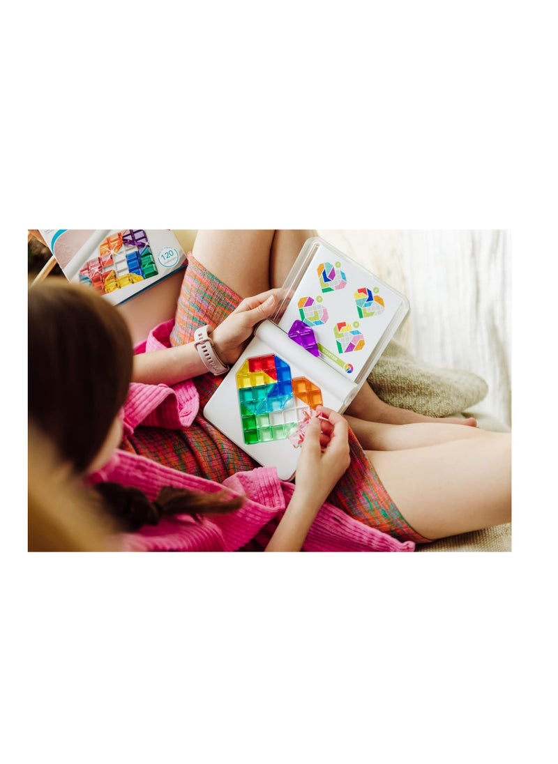 IQ - IQ Love Smart Games, Puzzle Game with 120 Challenges 2 Game Modes to Measure Logical and Analytical Thinking Skills 7 Years and Above - Image 1