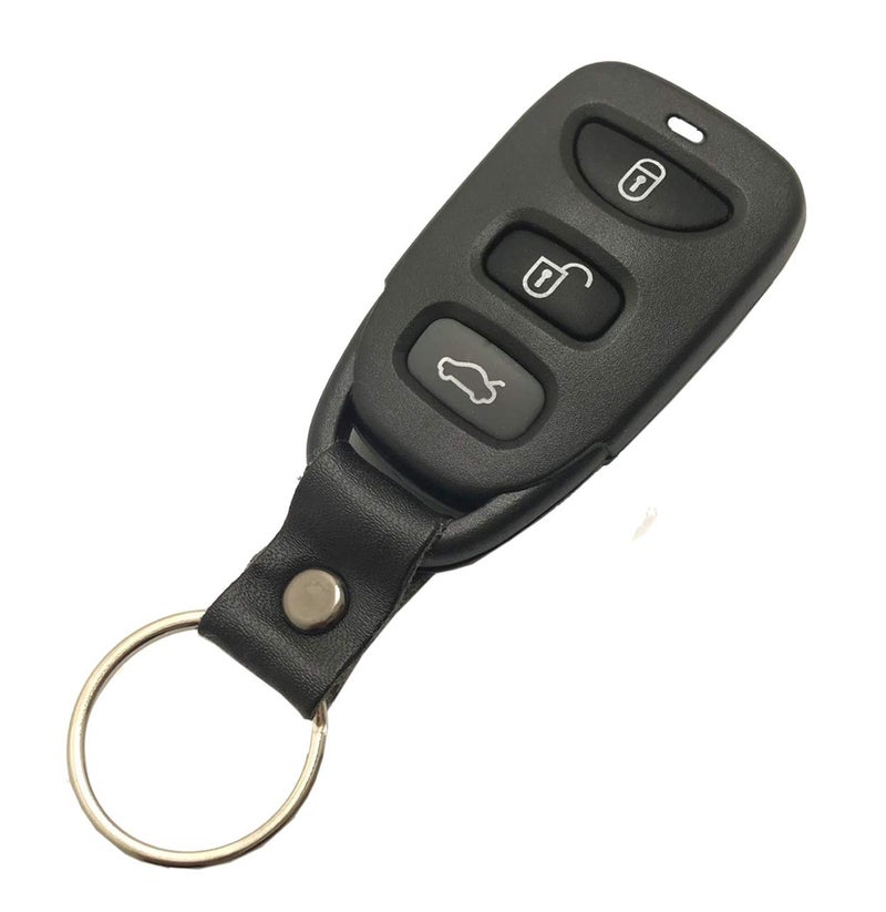 3 Panic Button Key Fob Case Shell Fit for Hyundai Elantra Sonata Accent Kia Optima Keyless Entry Remote Key Fob Cover Replacement Key Housing 4 Buttons