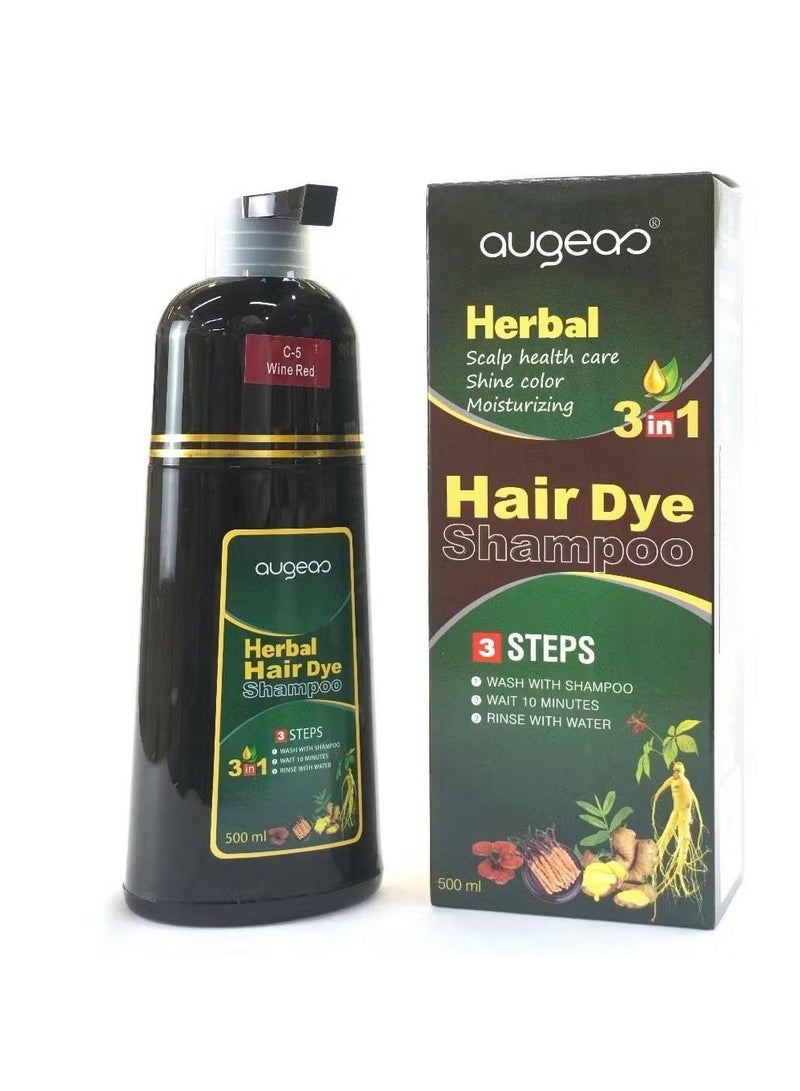 اوجياس شامبو صبغ الشعر من أوجياس C-5 أحمر نبيذي - Image 1