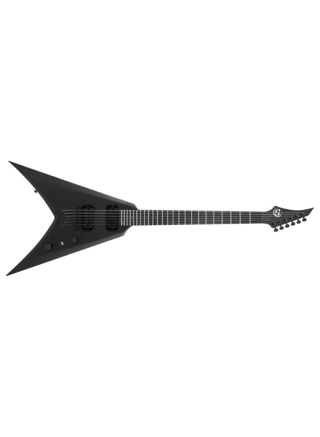 S by Solar VB4.6C Electric Guitar – Carbon Black Matte - Image 1