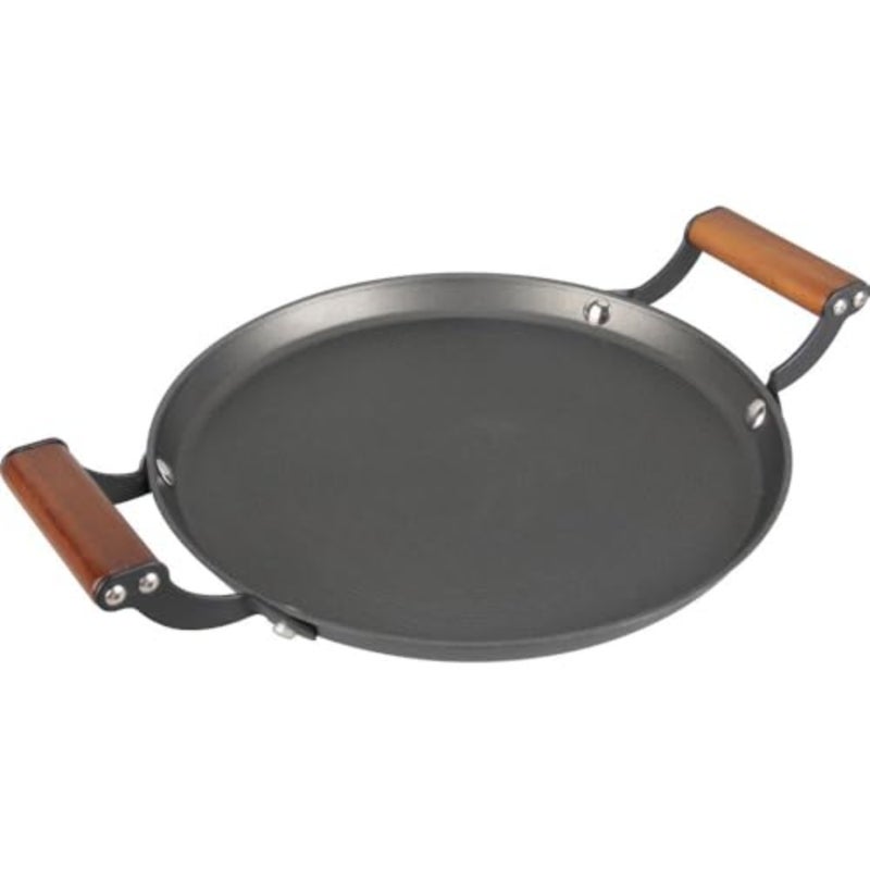 Chef's Delight Light Cast Iron Crepe Griddle Pan - 27CM Durable, Lightweight Cookware for Ideal Crepes Non-Stick, Easy to Clean, Ideal for Home Chefs - Image 1