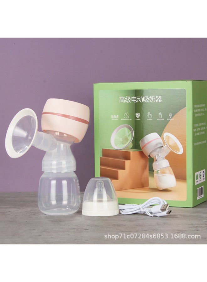 Electric Breast Pump Automatic Integrated Large Suction Pregnant Women Milking Breast Milk Massage Breast Pump Portable