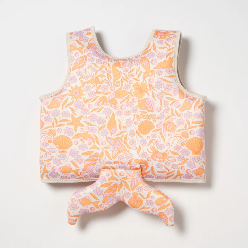 SUNNY LIFE Kids Swim Vest 3-6 Ocean Magic 3D