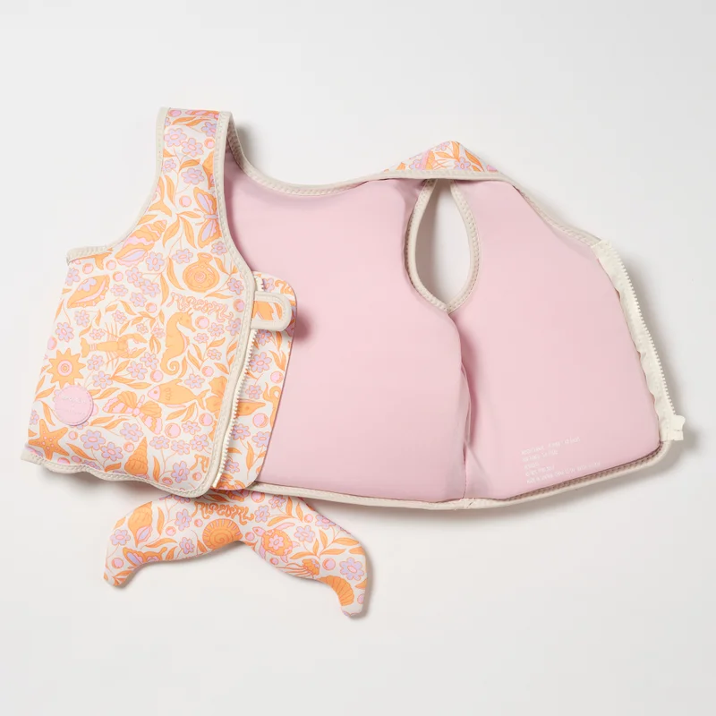 SUNNY LIFE Kids Swim Vest 3-6 Ocean Magic 3D