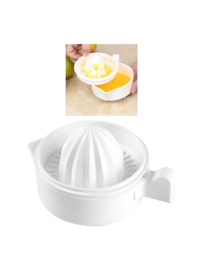 Fruit Press Juicer Manual Mini Reliable Portable Rugged Highly Efficient Lemon Squeezer for Home Kitchen