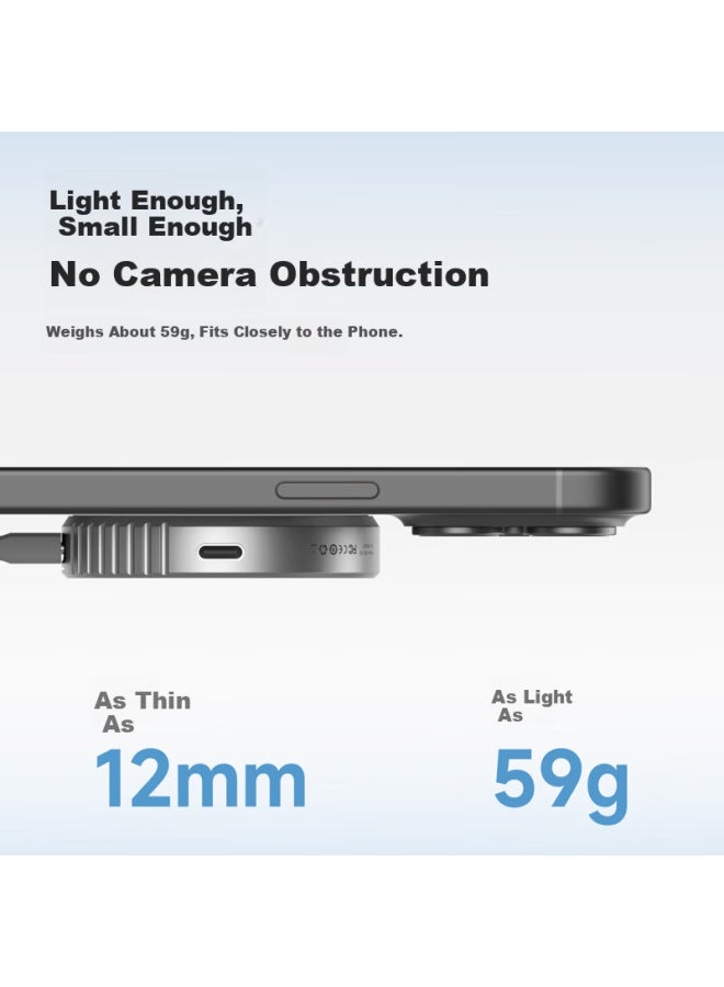 Hagibis Haibeisi Magnetic M.2 Nvme 2230 External Ssd Enclosure For Iphone 16 Mobile Electronic Devices Macbook Laptop Ssd Expansion - Image 2