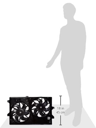 Dorman مجموعة مروحة تبريد المحرك دورمان 620-104 متوافقة مع نماذج فورد / ميركوري المختارة - Image 3