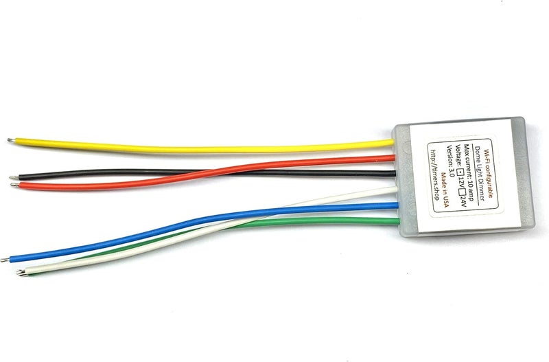 XDP Dome Light Dimmer with Delay, Fits Any Car, 20 Sec and 10 Min Timeout, Rotary Switch, Manual Operation, White - Image 2