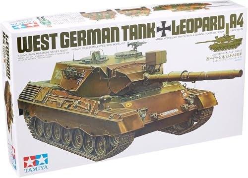 Tamiya Plastic Model 1: 35 300035112 German Army Leopard 1 A4 – 1 - Image 2