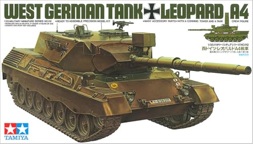 Tamiya Plastic Model 1: 35 300035112 German Army Leopard 1 A4 – 1 - Image 3